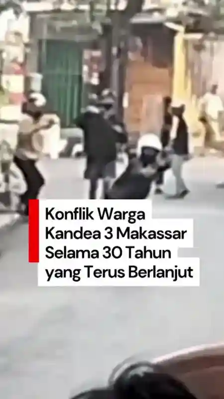 Tawuran Kembali Pecah di Kandea 3, Konflik Disebut Berlangsung 30 Tahun
