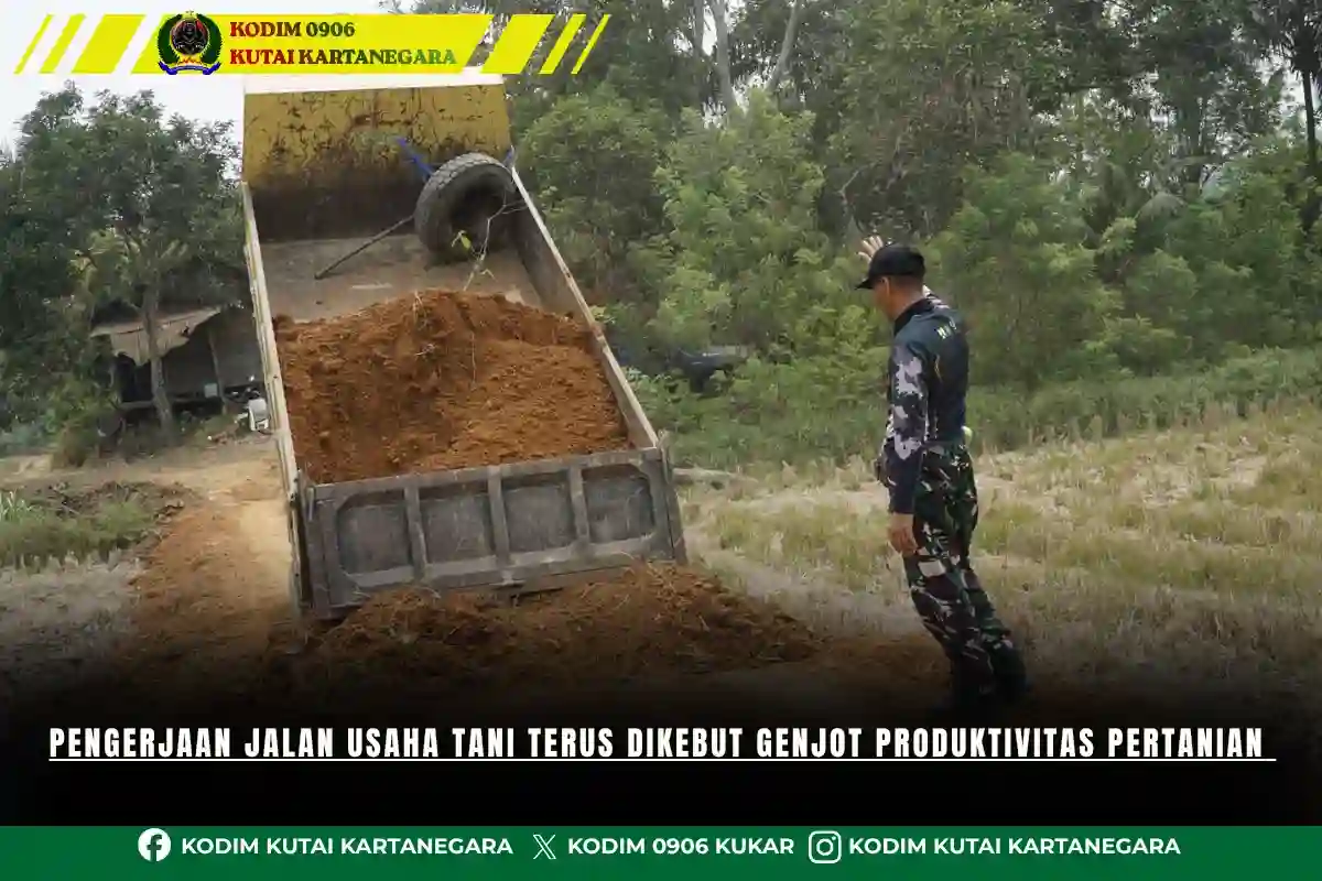Pengerjaan Jalan Usaha Tani Terus Dikebut Genjot Produktivitas Pertanian