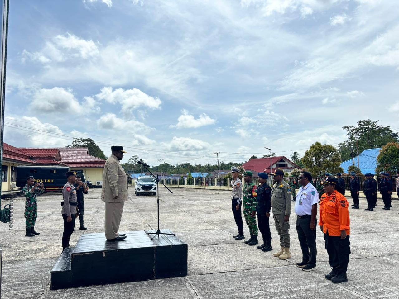 Polres Maybrat Gelar Apel Pasukan Operasi Ketupat Dofior 2026, Siap Amankan Ramadhan dan Idul Fitri 1447 H