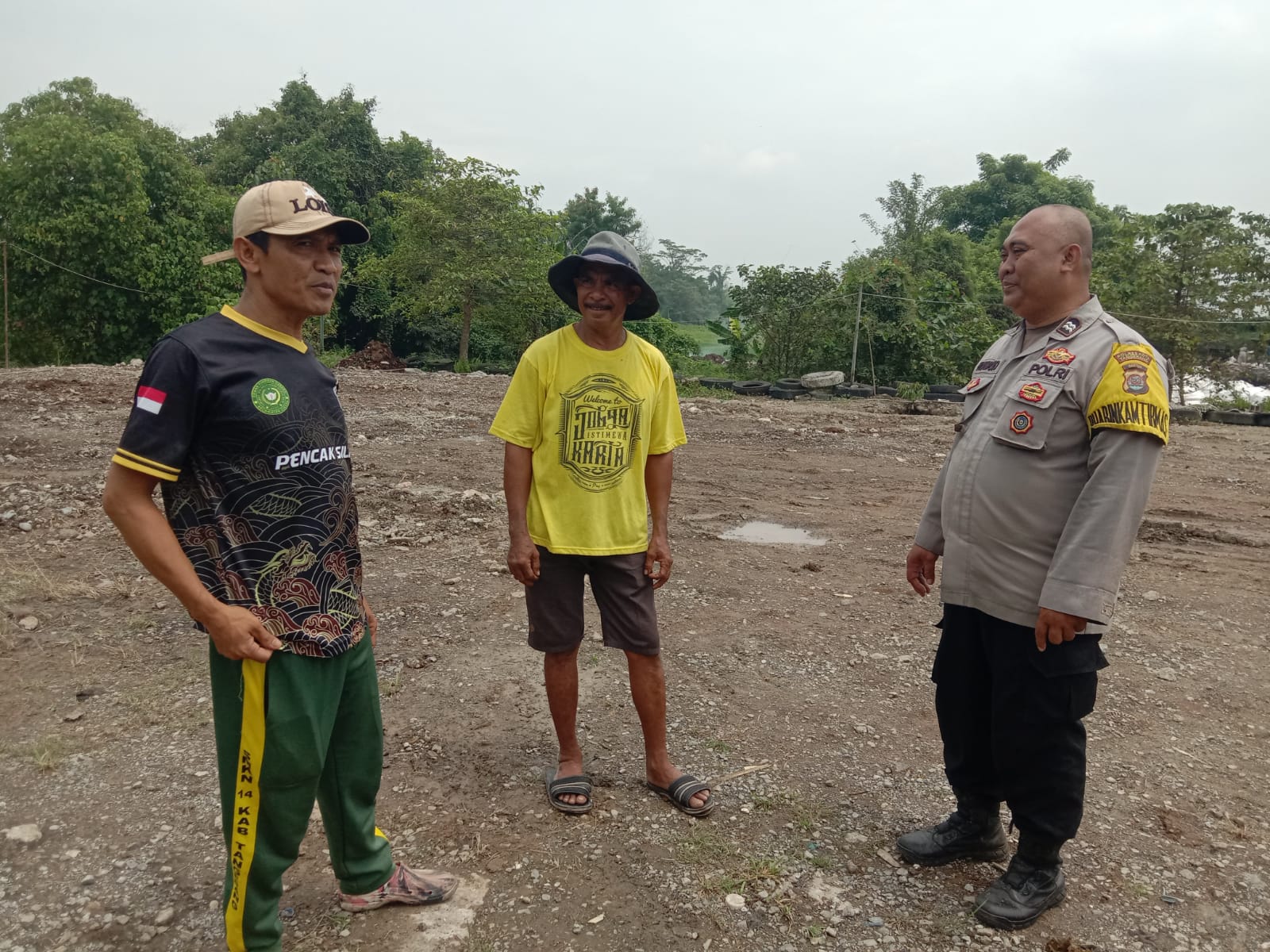 Bhabinkamtibmas Desa Budimulya Jalankan Program Poliran, Warga Diajak Jaga Kamtibmas